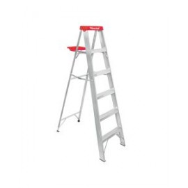 Escalera de tijera tipo ll 5 peldaños y bandeja