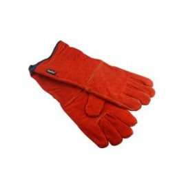 Guantes de carnaza largos, unitalla