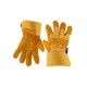 Guantes de carnaza y loneta, unitalla