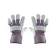 Guantes de carnaza y loneta, unitalla