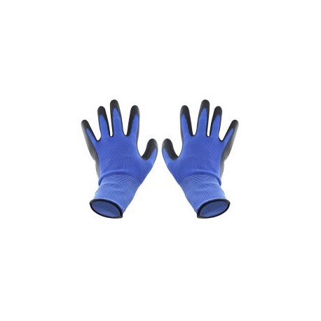 Guantes de poliéster con nitrilo, G