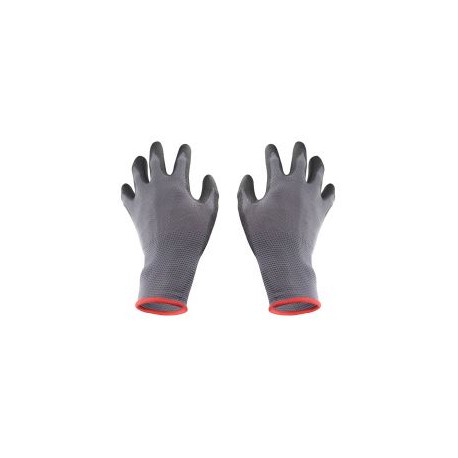 Guantes de poliéster con poliuretano, M