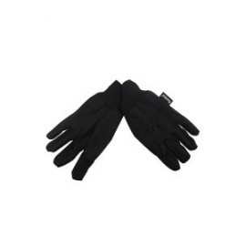 Guantes negros de poliéster con puntos de PVC, unital ...