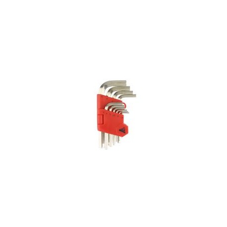 Juego de llaves allen milimétricas 10pz