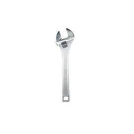 Llave ajustable (perico), cromada 12"