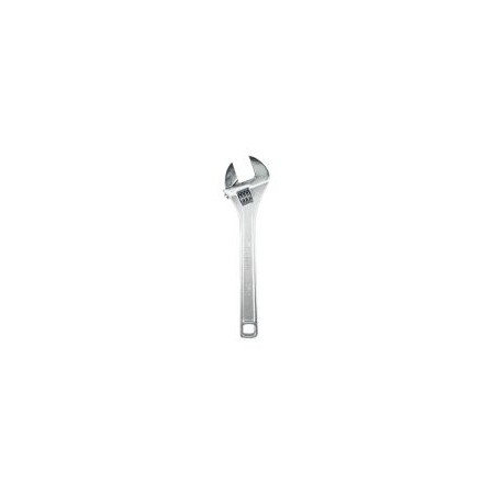 Llave ajustable (perico), cromada 12"