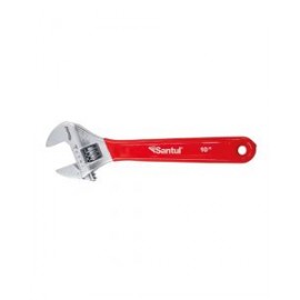 Llave ajustable perico cromada PVC 12