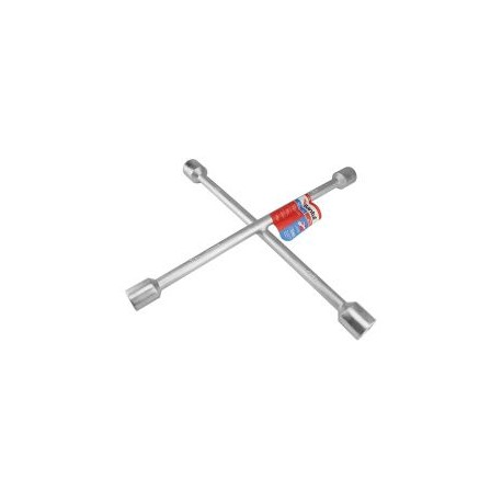 Llave de cruz 14", acabado zincado
