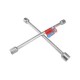 Llave de cruz 14", acabado zincado