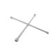 Llave de cruz 18", acabado zincado