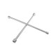 Llave de cruz 20", acabado zincado