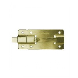 Pasador latonado de barra plana, 100mm