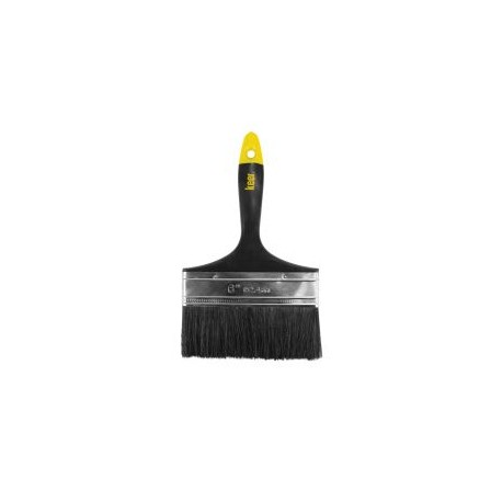 Brocha con mango de plástico, 6"