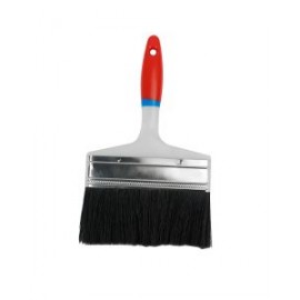 Brocha con mango sólido de plástico, 5"
