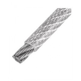 Cable acero flexible 7x19 hilos 3/16" recubierto ...