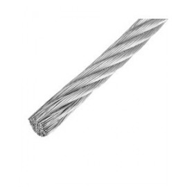 Cable acero rígido 7x7 hilos  1/8", 75m
