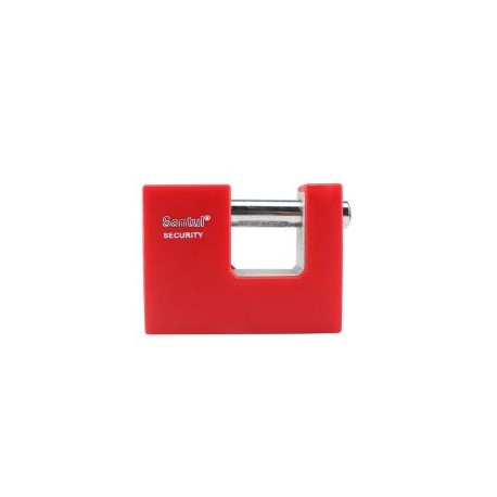 Candado cuerpo de zamac con antiplaca 80mm