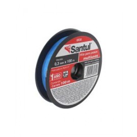 Carrete de hilo para pesca 0.3 mm, 100 m