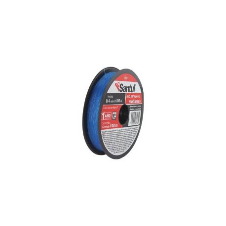 Carrete de hilo para pesca 0.4 mm, 100 m