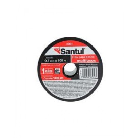 Carrete de hilo para pesca 0.7 mm, 100 m