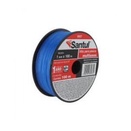 Carrete de hilo para pesca 1 mm, 100 m