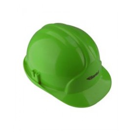 Casco verde de seguridad industrial