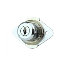 Cerradura para mueble acción vertical cromado
